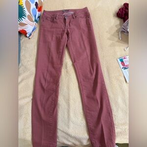 Prana Women's Boot Cut Pants in Dusty Rose colored jeans by Prana, sustainable c